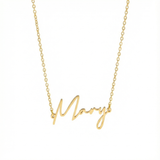 Custom Cursive Name Necklace