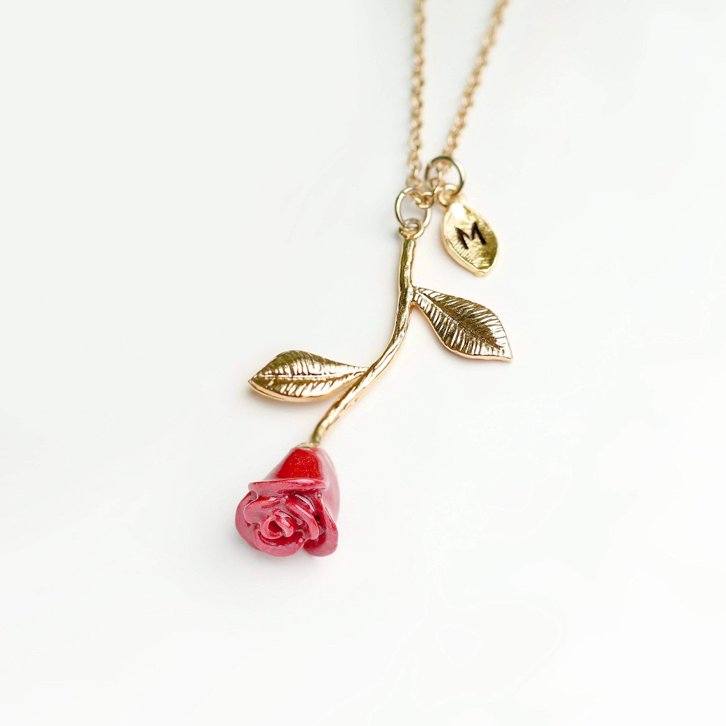 Rose Personalized Necklace