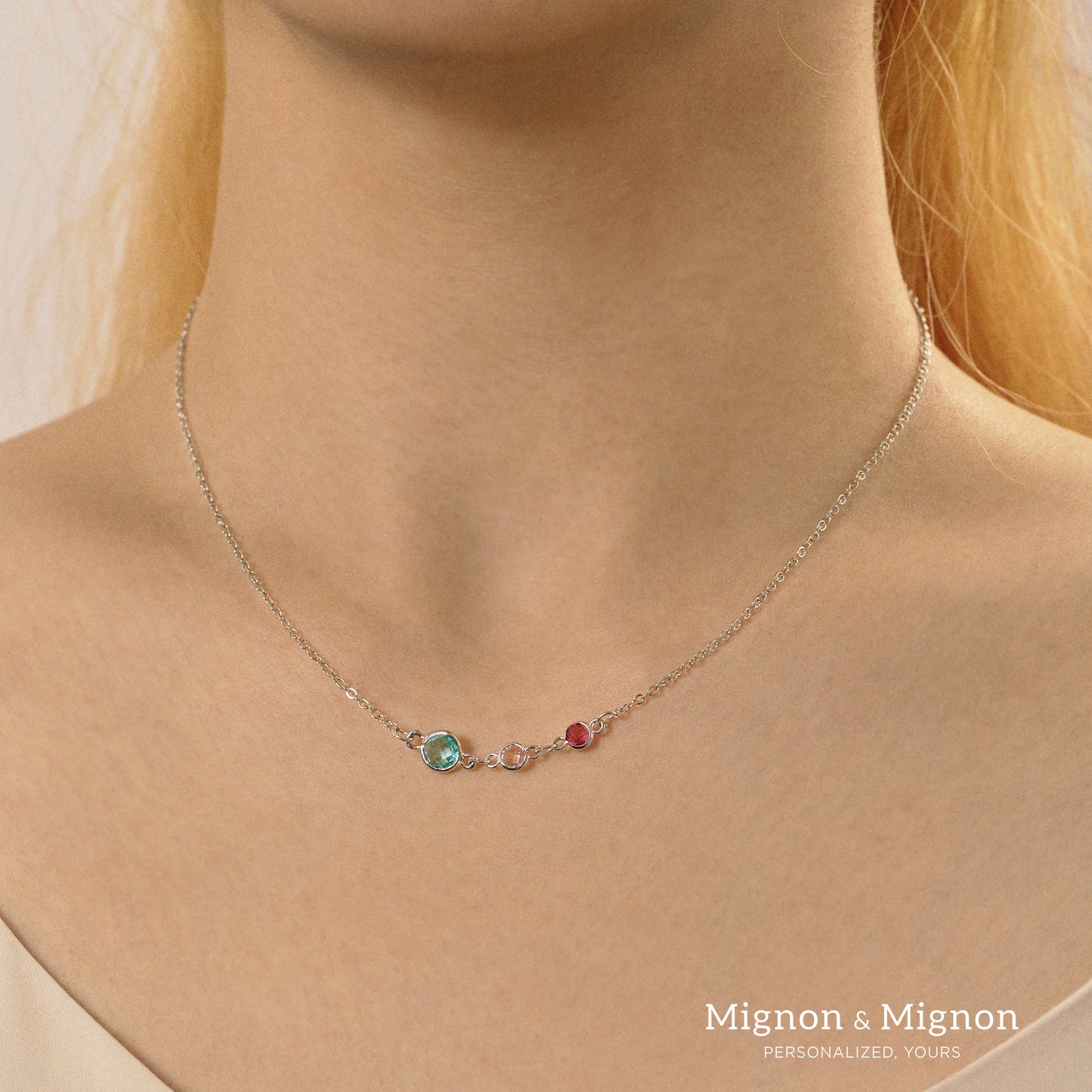 Diana Birthstone Necklace