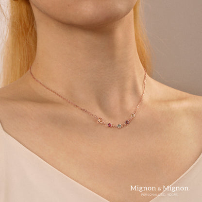 Diana Birthstone Necklace