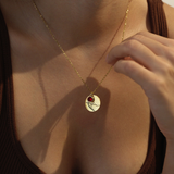 Jasmine Birthstone Necklace