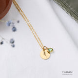 Miriam Birthstone Necklace