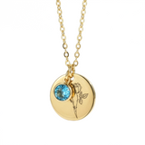 Miriam Birthstone Necklace