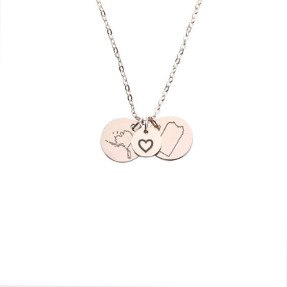 Long Distance Necklace