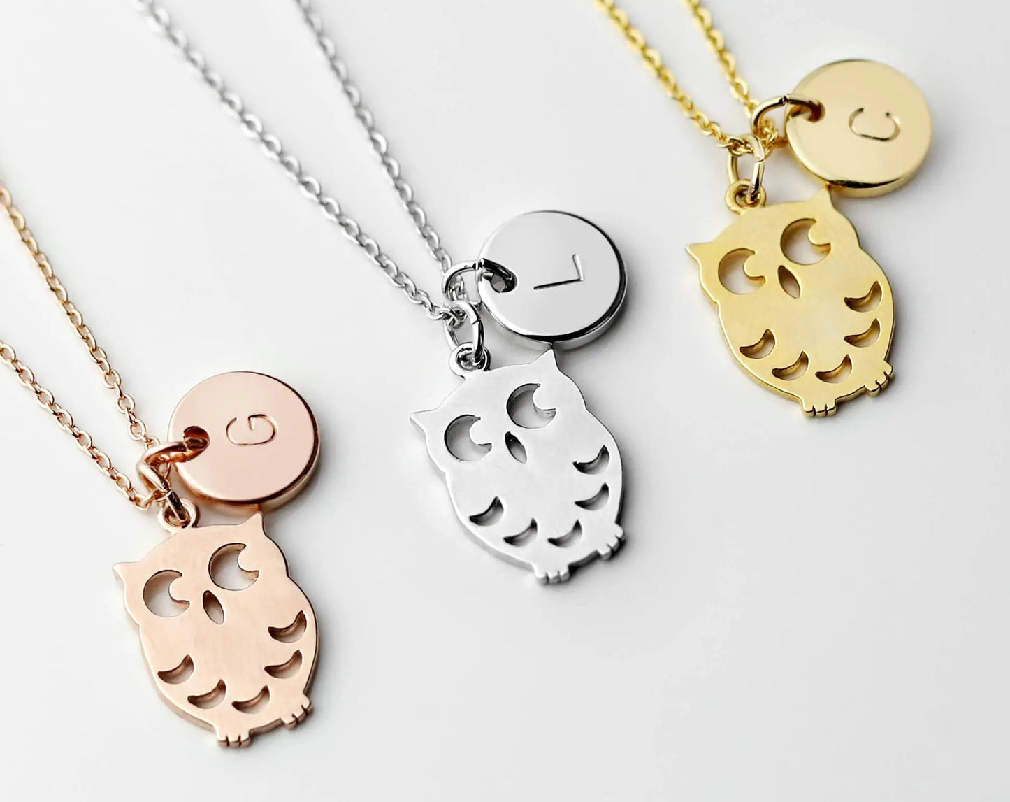 Owl Personalized Necklace