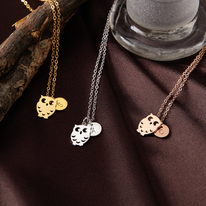 Owl Personalized Necklace