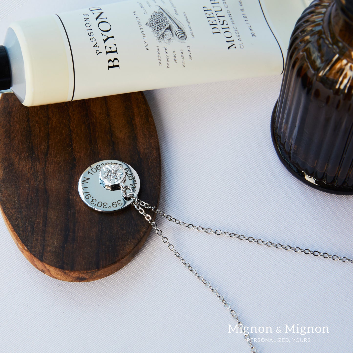 Compass Personalized Necklace
