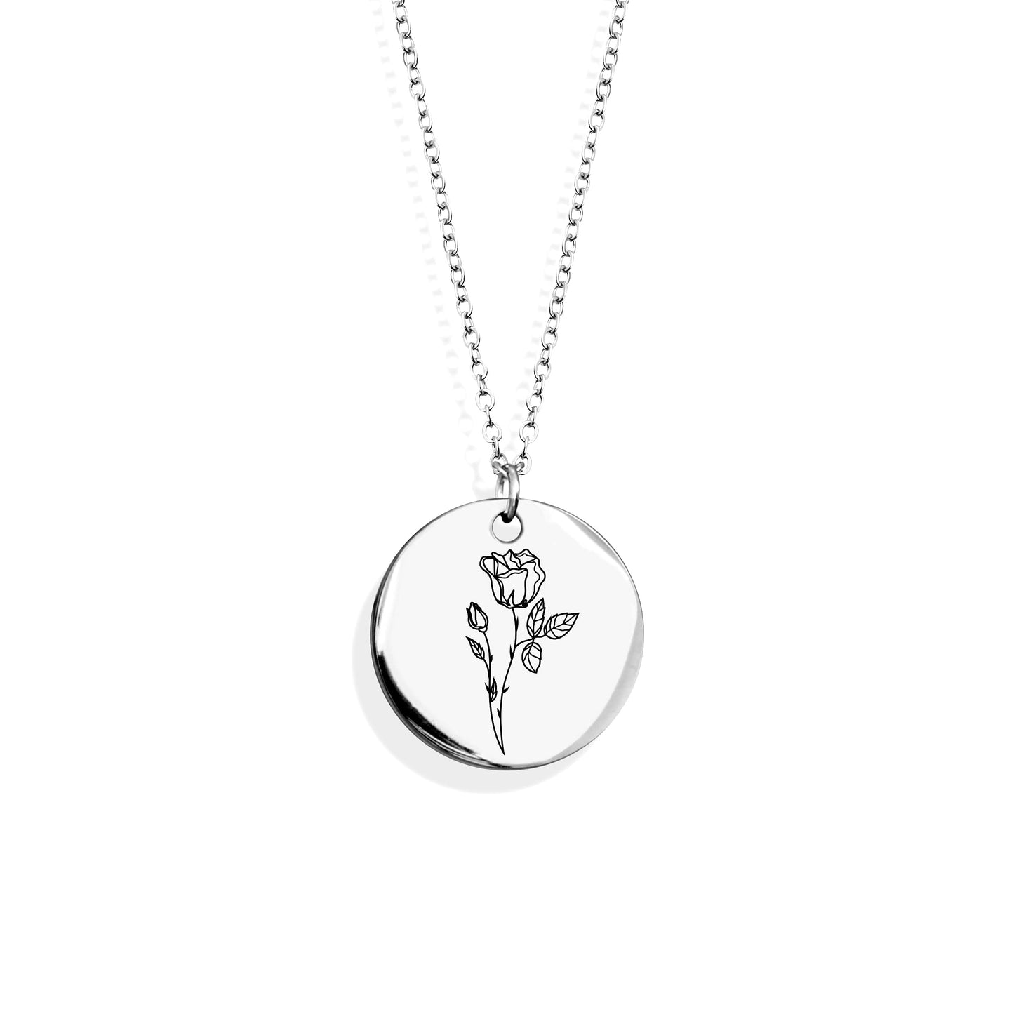 Carrey Birth Flower Necklace