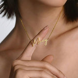 Custom Cursive Name Necklace