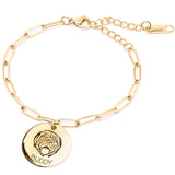 Kylo Pet Portrait Paperclip Bracelet