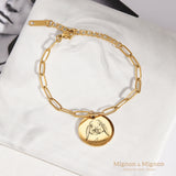 Kylo Pet Portrait Paperclip Bracelet