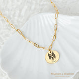 Mimi Pet Personalized Paperclip Necklace