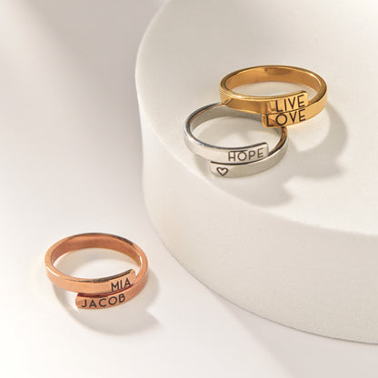 Mia Personalized Ring