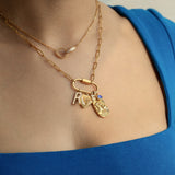 Carabiner Charm Necklace