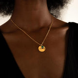 Jasmine Birthstone Necklace