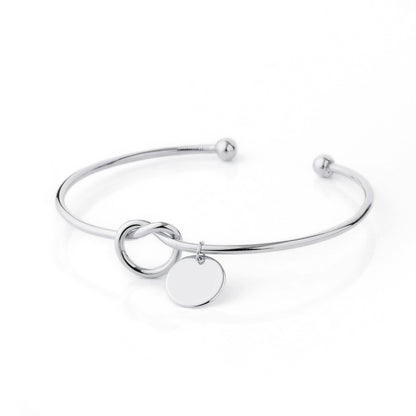 Zoe Small Charm Knot Bracelet