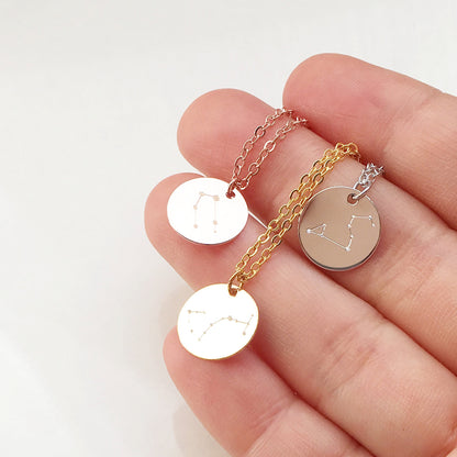 Zodiac Constellation Charm Necklace - Mignon and Mignon - 2